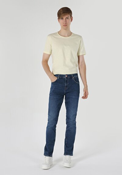Image de 044 Karl Pantalon Denim   En  Straight Fit Homme