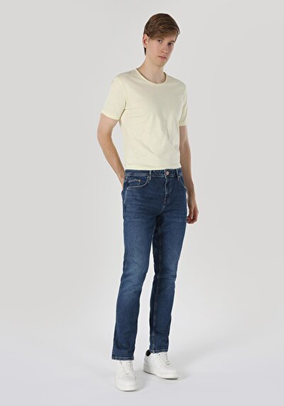Image de 044 Karl Pantalon Denim   En  Straight Fit Homme