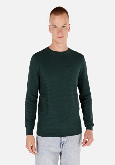 Image de Pull Vert Regular Fit   Homme