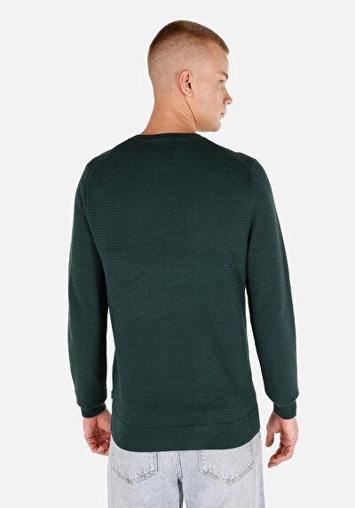 Image de Pull Vert Regular Fit Homme