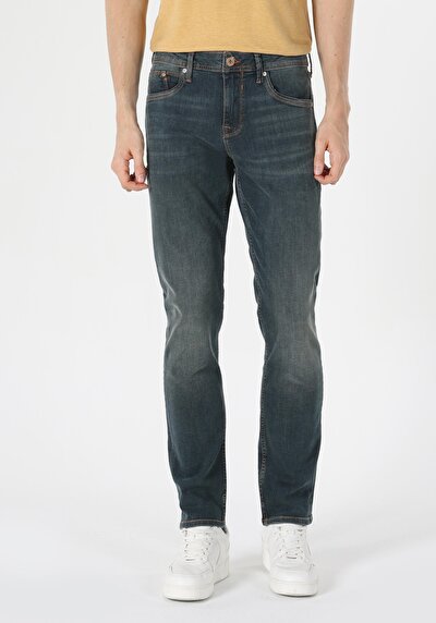Image de 044 Karl Pantalon Vert   En  Straight Fit Homme