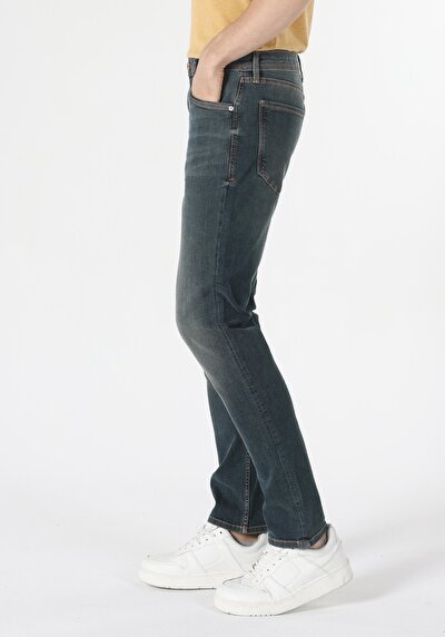 Image de 044 Karl Pantalon Vert   En  Straight Fit Homme