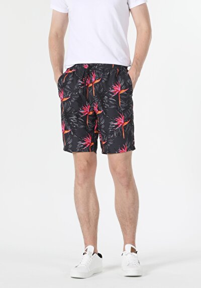 Image de Short De Bain Anthracite Slim Fit  Homme