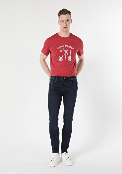 Afficher les détails de 041 Danny Pantalon Denim Slim Leg  En  Slim Fit Homme