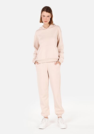 Image de Pantalon De Survêtement Beige Regular Fit Femme