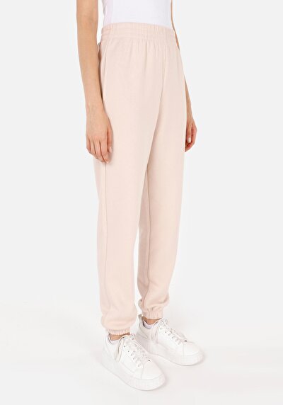 Image de Pantalon De Survêtement Beige Regular Fit Femme