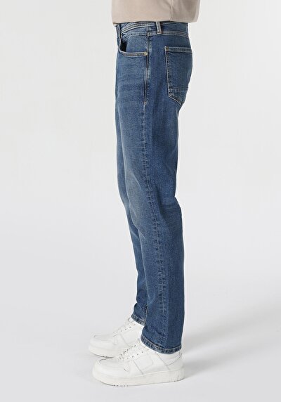 Image de 067 Jack Pantalon Bleu   En  Regular Fit Homme