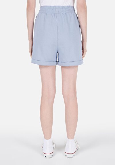 Image de Short Bleu Regular Fit Femme