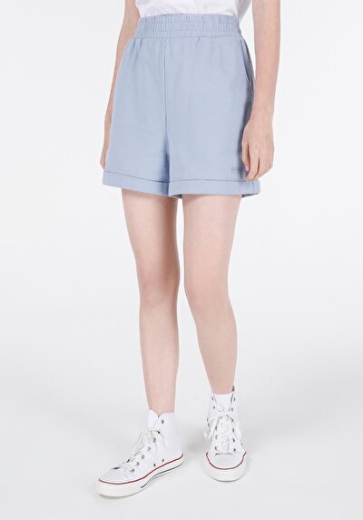 Image de Short Bleu Regular Fit Femme