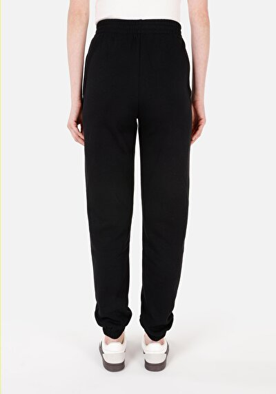 Image de Pantalon De Survêtement Noir Regular Fit Femme