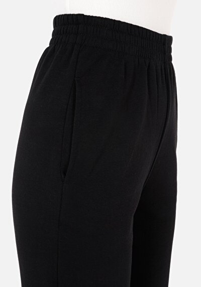 Image de Pantalon De Survêtement Noir Regular Fit Femme