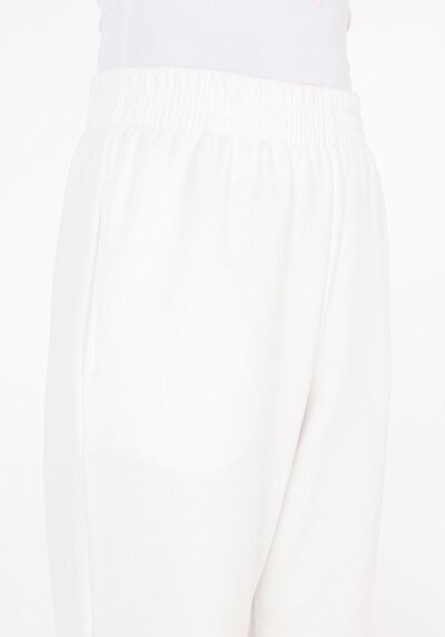 Afficher les détails de Pantalon De Survêtement Blanc Regular Fit Femme