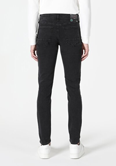 Image de 041 Danny Pantalon Noir   En  Slim Fit Homme