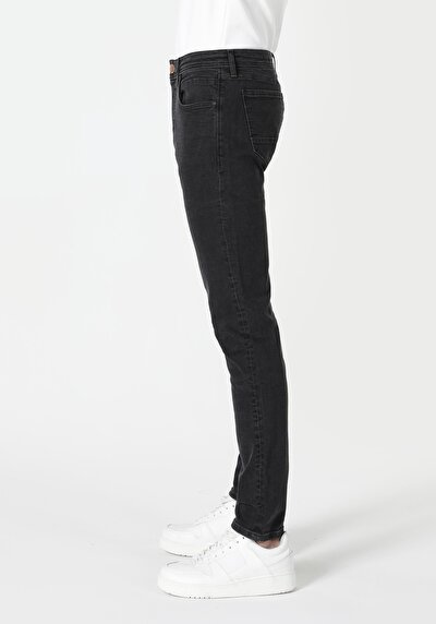 Image de 041 Danny Pantalon Noir En Slim Fit Homme