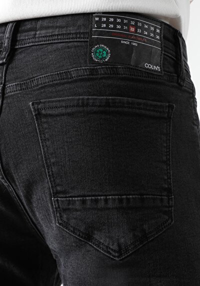 Image de 041 Danny Pantalon Noir   En  Slim Fit Homme