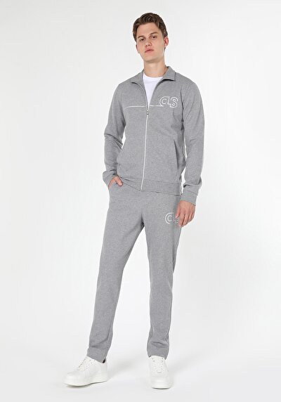 Afficher les détails de Veste De Blazer Gris Slim Fit   Homme