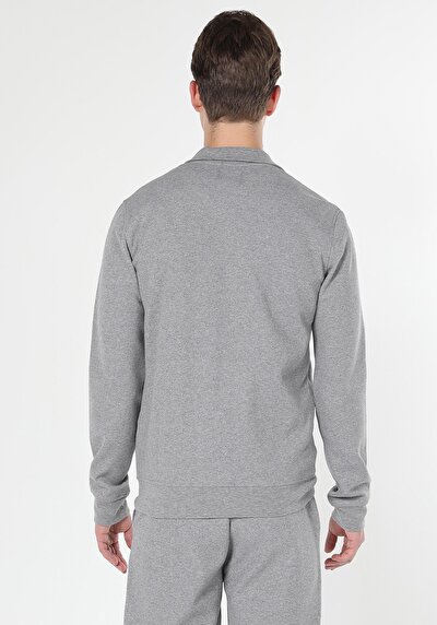 Afficher les détails de Veste De Blazer Gris Slim Fit   Homme