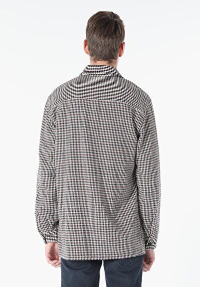 Image de Chemise À Manches Longues Multicolou Comfort Fit Homme