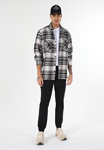 Image de Chemise À Manches Longues Gris Comfort Fit   Homme