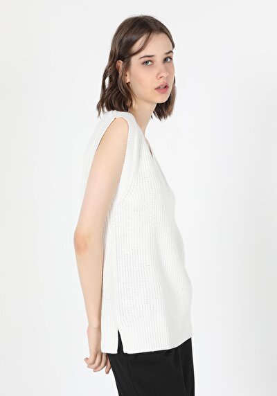 Image de Pull Blanc Regular Fit Femme