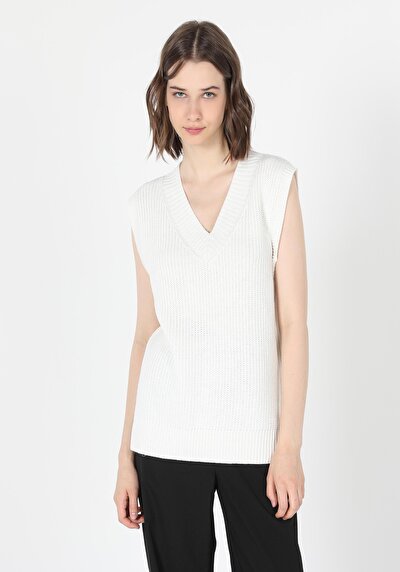 Image de Pull Blanc Regular Fit Femme