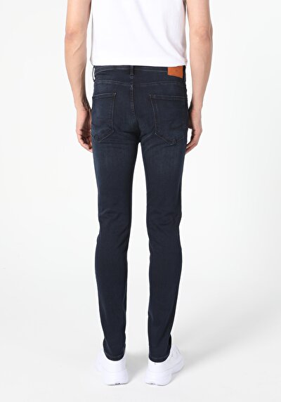 Afficher les détails de 035 Ryan Pantalon Bleu Slim Leg  En  Skinny Fit Homme