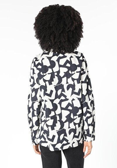 Image de Chemise À Manches Longues Noir Femme