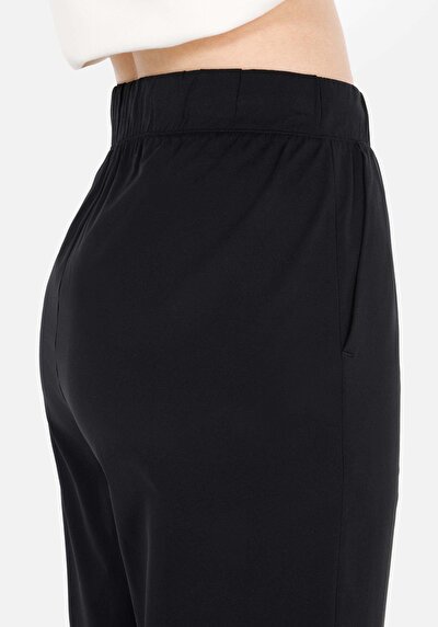 Afficher les détails de Pantalon De Survêtement Noir Regular Fit Femme