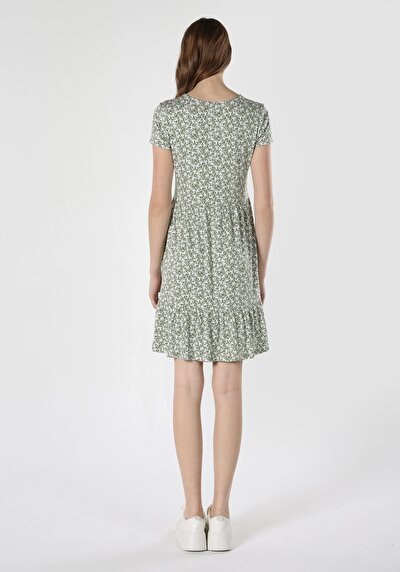 Image de Robe Vert Regular Fit Femme