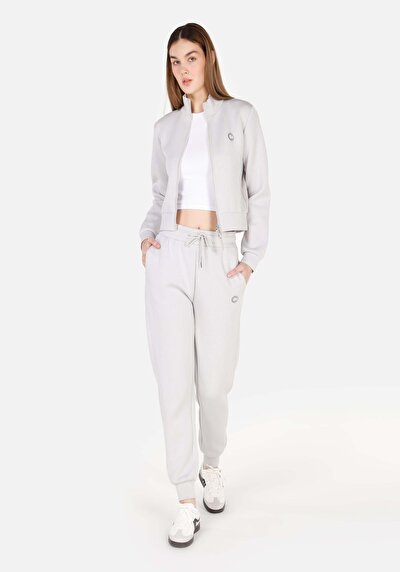 Image de Pantalon De Survêtement Gris Regular Fit Femme