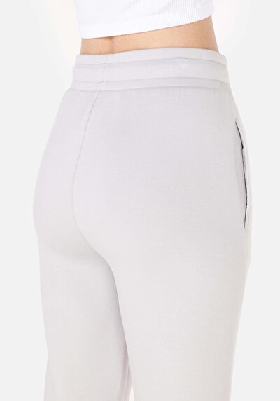 Afficher les détails de Pantalon De Survêtement Gris Regular Fit Femme