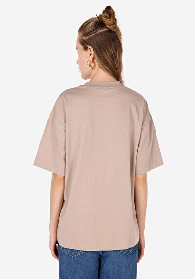 Image de T-shirt À Manches Courtes  Comfort Fit Imprimé Femme