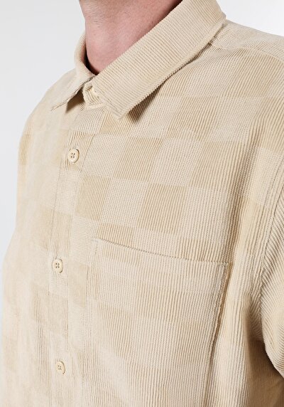 Image de Chemise À Manches Longues Blanc Comfort Fit   Homme