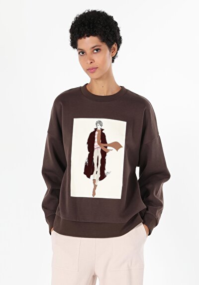 Image de Pull-over Marron Regular Fit  Femme