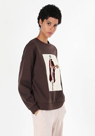 Image de Pull-over Marron Regular Fit  Femme