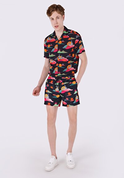Afficher les détails de Multicolou Homme Short De Bain