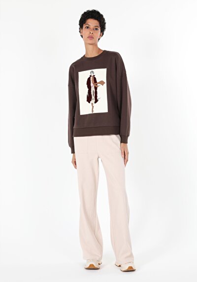 Image de Pull-over Marron Regular Fit  Femme