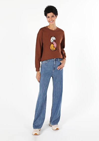 Image de Pull-over Marron Regular Fit  Femme