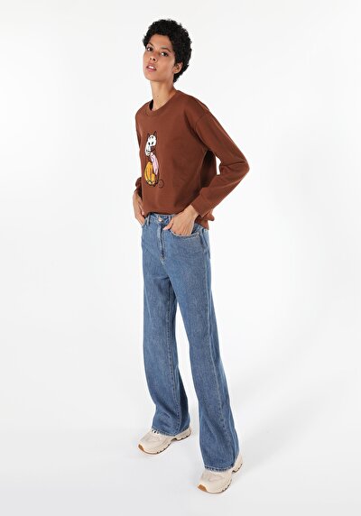 Image de Pull-over Marron Regular Fit  Femme