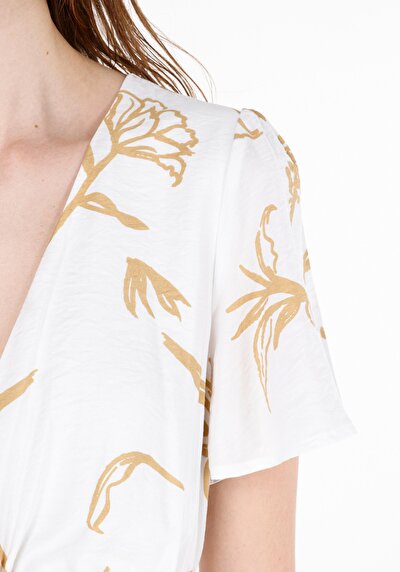 Image de Robe Ecru Regular Fit    Femme