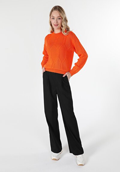 Image de Pull Orange Regular Fit   Femme