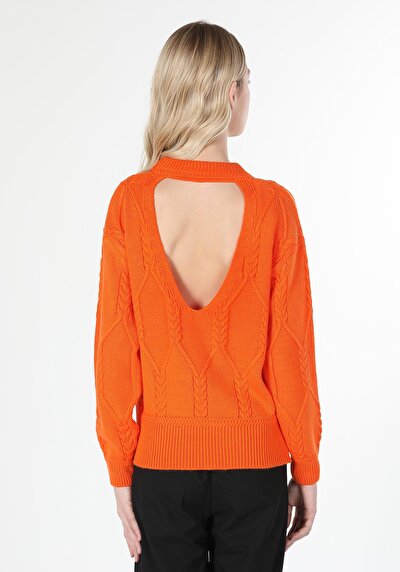 Image de Pull Orange Regular Fit   Femme
