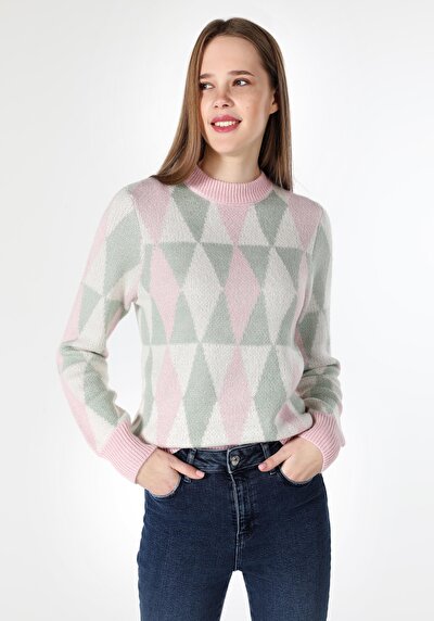 Image de Pull Multicolou Regular Fit   Femme
