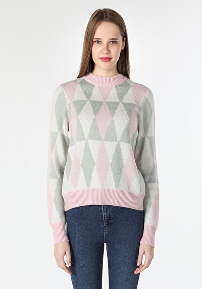 Image de Pull Multicolou Regular Fit   Femme