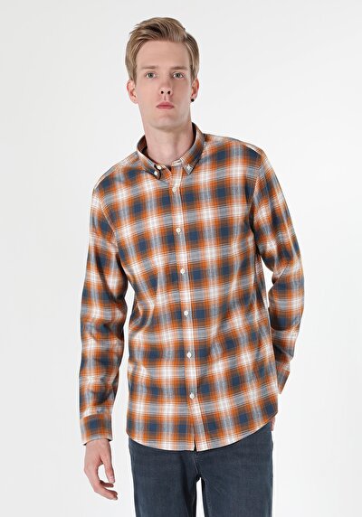 Image de Chemise À Manches Longues Safran Regular Fit   Homme