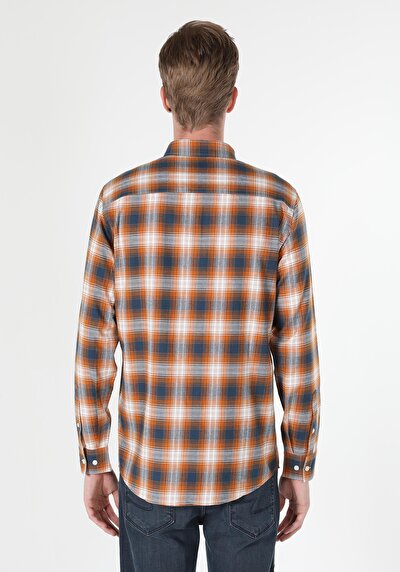 Image de Chemise À Manches Longues Safran Regular Fit   Homme