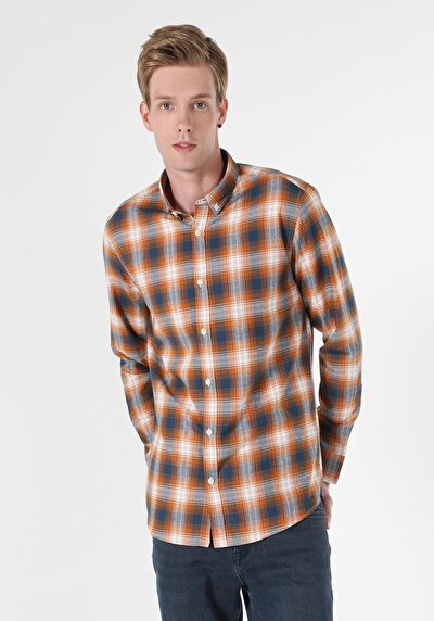 Image de Chemise À Manches Longues Safran Regular Fit   Homme