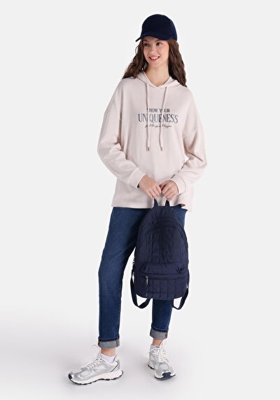 Image de T-shirt À Manches Longues Ecru Regular Fit  Femme
