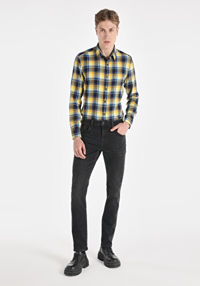 Image de 044 Karl Pantalon  Straight Leg Low Rise En Jean Straight Fit Homme