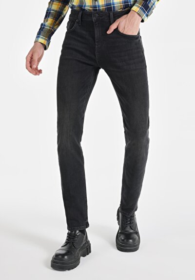 Image de 044 Karl Pantalon Straight Leg Low Rise En Jean Straight Fit Homme